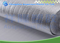Rollo de aluminio laminado espuma del aislamiento del plástico de burbujas del PE para el aislamiento de calor del tejado
