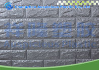 Los paneles autos-adhesivo de la etiqueta engomada de la pared, los paneles de pared de la espuma 3D con color gris