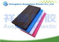 La espuma rectangular del embalaje del negro de la forma cubre con modifica tamaño/color para requisitos particulares